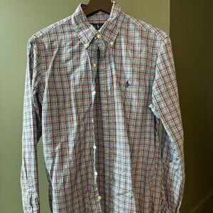 Ralph Lauren Plaid Oxford - Small - Classic Fit